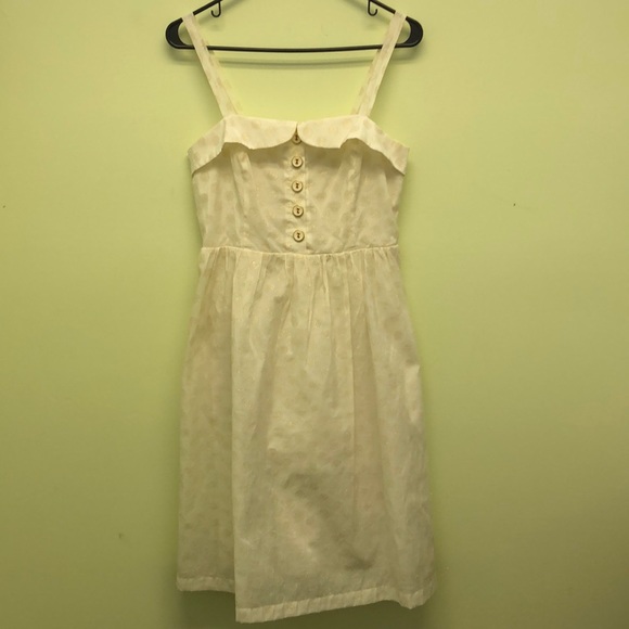 Anthropologie Maeve In a twinkling gold dress - Picture 2 of 7